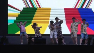 我校艺术节上演舞蹈社死大串烧《新宝岛》+《黑人抬棺》+《可爱摆》+《狂放》+《纯欲天花板》