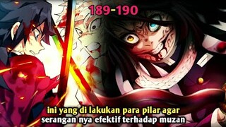 ini yang di lakukan para pilar agar seranganya efektif terhadap muzan manga kimetau no yaiba 189 190