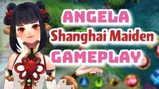 ANGELA SHANGHAI MAIDEN Gameplay | Angela Starlight skin AVAILABLE in Rare Fragments shop!!!