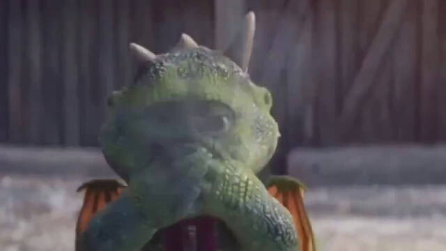 This is a loving little town, where everyone embraces this little dragon.