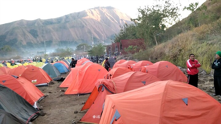 Suasana Sembalun Lombok Timur Saat Pagi