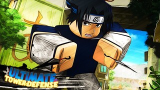 Sasuke (Young) unleashes his Chidori on Ultimate Tower Defense | Roblox