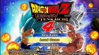 New DBZ TTT MOD BT3 ISO With HD Menu And New Goku Download