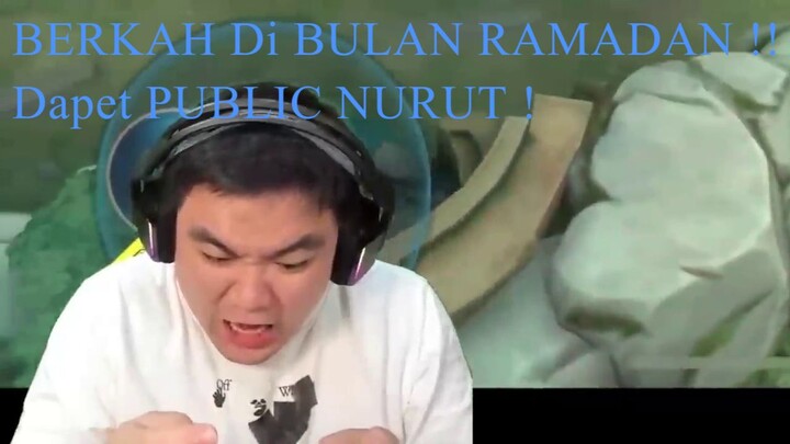 BERKAH Di BULAN RAMADAN !! Dapet PUBLIC NURUT !! - Mobile Legends | Donkey BAR BAR