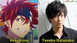 Sk8 the Infinity Voice Actors / Japanese Dub / Reki Kyan / Langa Hasegawa / Miya Chinen / Seiyuu