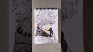 Killua zoldyck drawing #shorts #drawing #youtubeshorts #video #art #anime #hunterxhunter