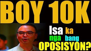 Halatang walang bilib si Cayetano kay Pangulong BBM. Nakalimutan na ni Cayetano ang 10K...