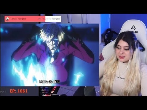 MARIANA ALPHA - REAGINDO Sanji usa o lFRIT jambe | One piece - EP 1061