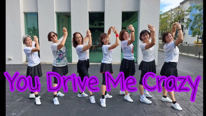You Drive Me Crazy Line Dance - Ayu Permana (INA) - Sept' 2022