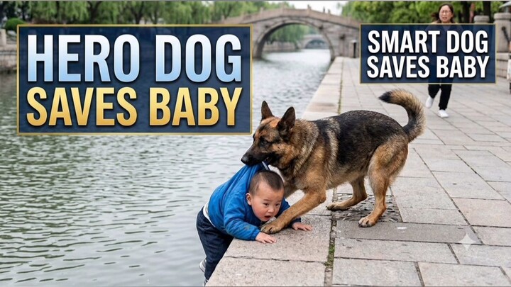 Proof that dogs aren't just pets, they are real-life guardians.