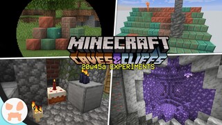 COPPER, AMETHYST, & THE NEW BLOCKS! | Minecraft 1.17 Caves & Cliffs