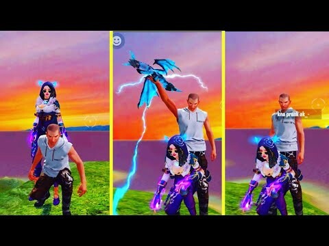 PRANK TRAINING FF !! KETEMU TANTE TRAINING BAIK HATI 👏 | FREE FIRE