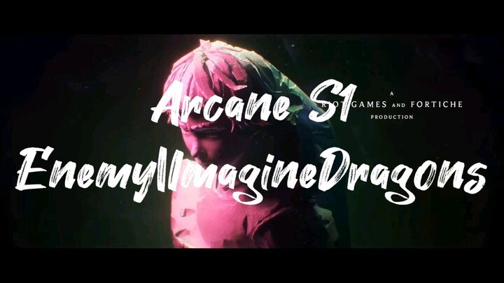 Arcane:League Of Legends S1 - Opening TV version "Enemy" By ImagineDragons (Lyrics)