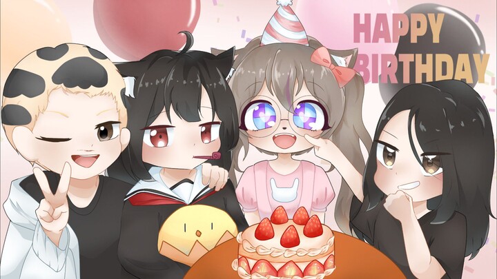 HARI INI EDISI KOMIS BIRTHDAY ART GAISS!!! 😎😋