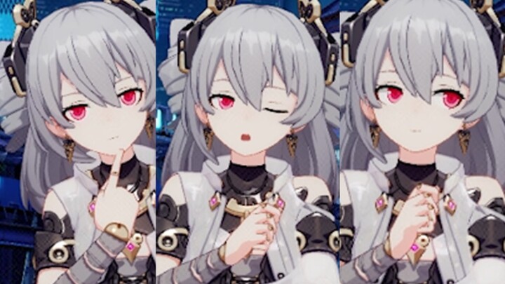 [Honkai Impact 3] Prometheus’s little emoji is so cute! Just look at your charging port!!!
