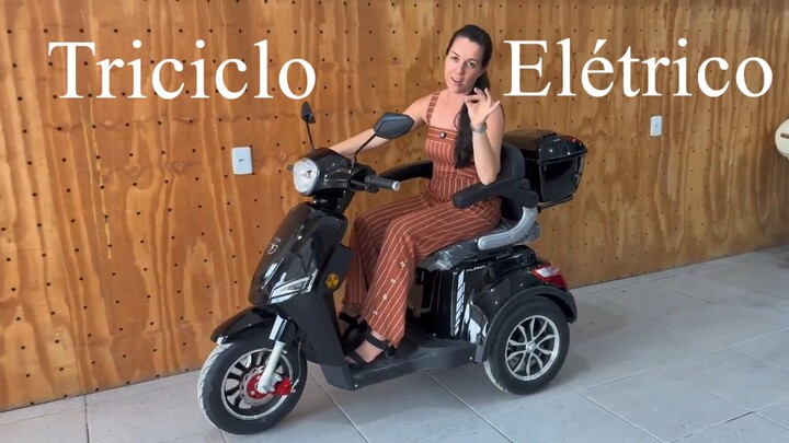 Triciclo elétrico Alpha! Tenha sua liberdade de volta 🤩