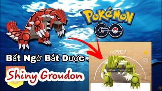 Shiny Groudon Trong Pokemon Go Bắt Quá Dễ Chỉ 1 PokeBall