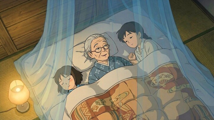 Rainy Day in the Forest House Cooking Okonomiyaki & Making Scented Candles  Ghib