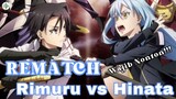 Harus Nonton!! Rematch Rimuru Vs Hinata Sakaguchi
