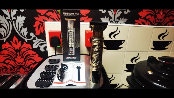 VINTAGE T9 TRIMMERS🔋 ARE A CUT  ✂ ABOVE & BELOW ✂ WITH LCD DISPLAY 💻 & AMAZING DESIGNS