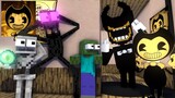 Monster School : BENDY AND THE INK MACHINE HORROR CHALLENGE - Minecraft Animation