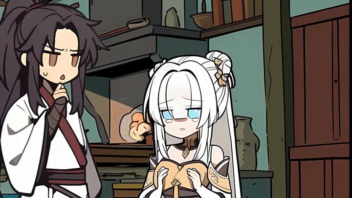 Mười ký gạo để đổi lấy một người vợ bị loạn sắc tố mắt? ! !