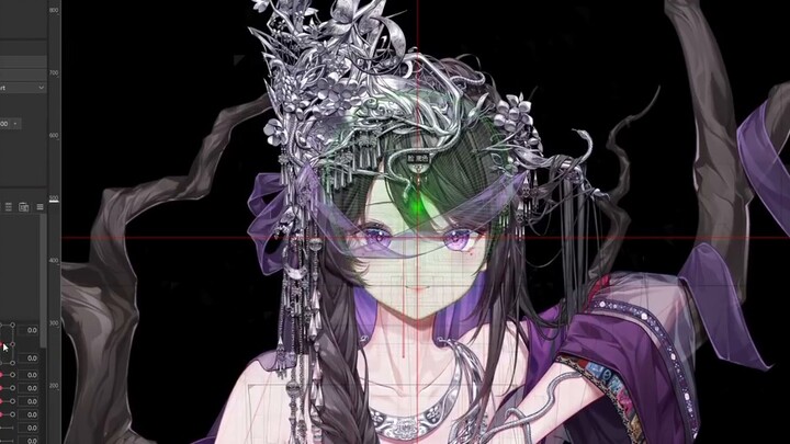 [live2d model fragment] The computer turned into a helicopter and flew away