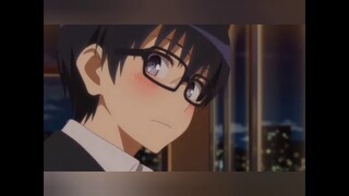 Tomoya x Utaha - Saekano. Nice move Utaha-Senpai..