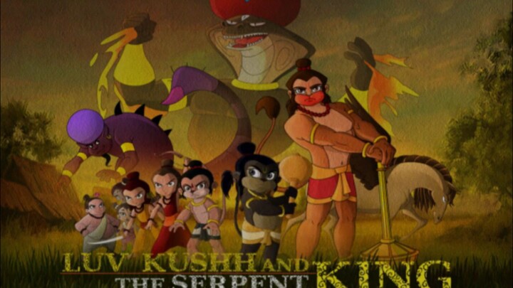 Luv Kushh and the Serpent King in Hindi