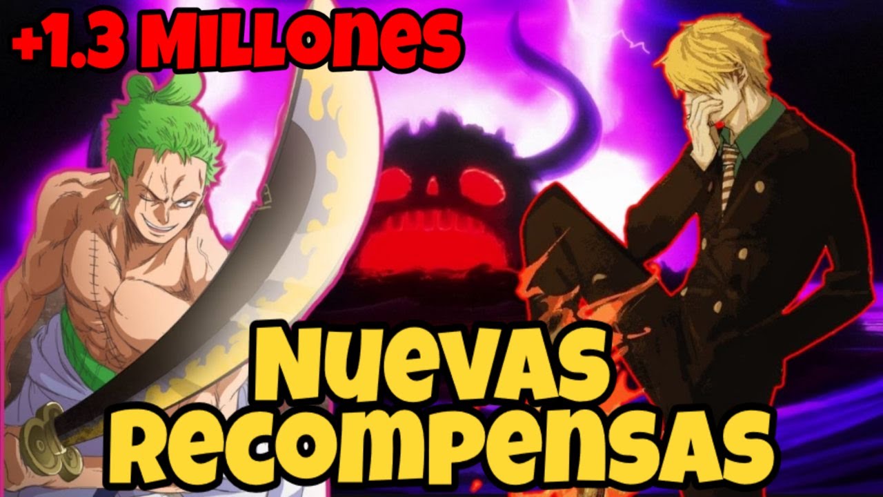 REVELADO! 😱 RECOMPENSAS DE ONE PIECE ATUALIZADAS PÓS-WANO! - BiliBili