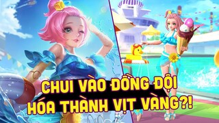 MLBB | ANGELA TÌNH YÊU HOA HƯỚNG DƯƠNG: BIẾN ĐỒNG ĐỘI THÀNH CON VỊT VÀNG TO ĐÙNG?! | Tốp Mỡ Gaming