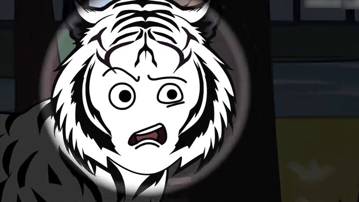 "Self-disciplined Tiger" Cang Nian patrols his territory and unexpectedly discovers a giant wolf bes