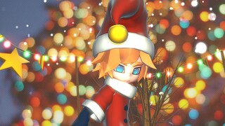 [Tampilan MMD/Modifikasi Dunia Cekung-cembung] Selamat Natal! Ayo menari tanpa henti φ(≧ω≦*)♪ Emas N