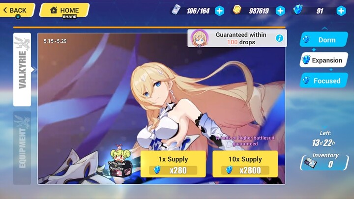 Single Pull Till I Get S Durandal | Honkai Impact 3