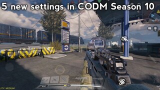 5 new settings in CODM season 10