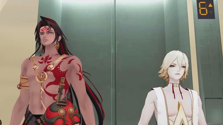 [Onmyoji MMD] Zenjian Tower is so high, of course there is an elevator to go up