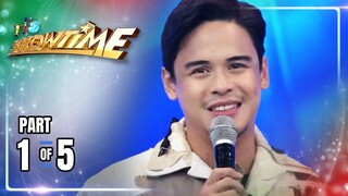 Khalil, masaya sa kanyang pagbabalik sa ABS-CBN studio | It’s Showtime April 12, 2024 | Part 1 of 5