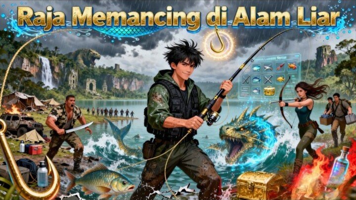 Anak kaya dibuang ke hutan untuk bertahan hidup! Dengan satu pancing (Sub indo)
