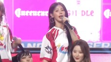 (G)I-DLE 230730 การแสดงฟุตบอล "POP/STARS+Queencard" หลังการแข่งขัน + การยิงโดยตรง (แมนเชสเตอร์ ซิตี้