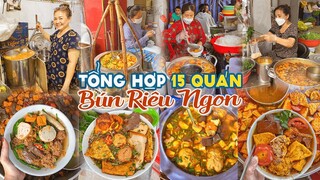 TỔNG HỢP 15 QUÁN BÚN RIÊU Topping siêu đỉnh ngon nhất nhì Sài Gòn | Địa điểm ăn uống