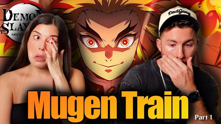 RENGOKU!!!! (Dav's First Time Watching) ❤️‍🔥 Demon Slayer The Movie: Mugen Train Reaction Part 1.