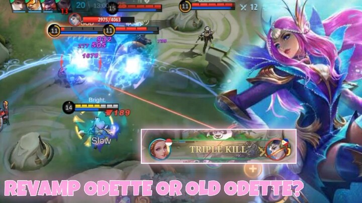 REVAMP ODETTE OR THE OLD ONE ODETTE? MONTAGE - RAYMARCC