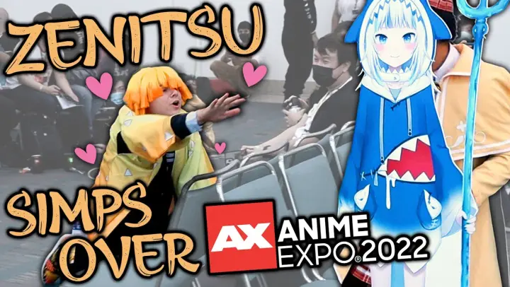 Zenitsu Simps Over Anime Expo 2022 ft. WholeWheatPete