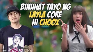 Cristine santamena'binuhat sa core layla ni choox