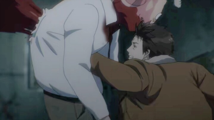 Parasyte -the maxim- 5: The blackened Shinichi can pierce through the enemy's body with one strike