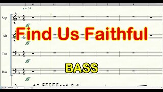 Find Us Faithful | Bass