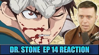 MASTER OF FLAME | Dr. Stone Ep 14 Reaction