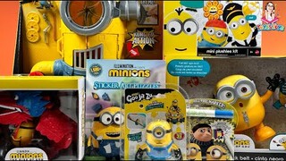 Minions The Rise of Gru Toy Collection Opening Review | MinionBot Robot Playset