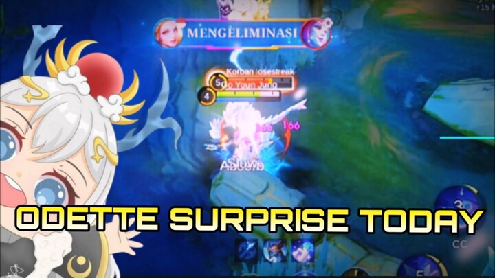 ODETTE SURPRISE TODAY