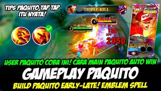 TIPS DAN TRIK PAQUITO TERBARU + COMBO PAQUITO EXP❗BUILD PAQUITO TERSAKIT 2024❗GAMEPLAY PAQUITO KOF